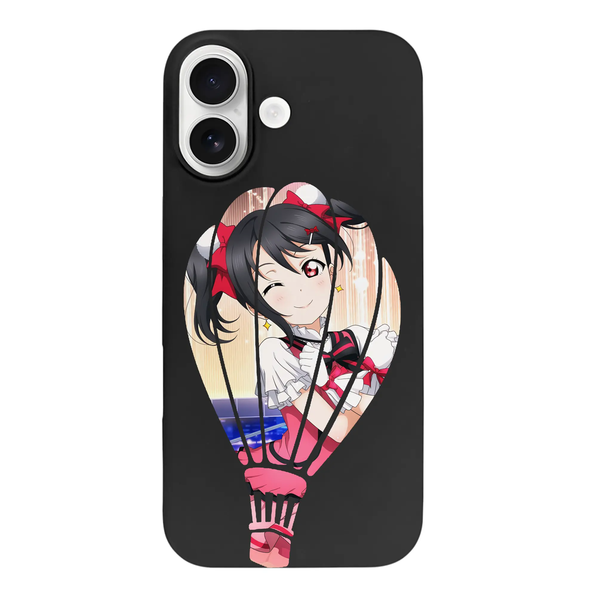 Love Live! グッズ,矢澤にこ - iPhone 17 シリーズ シリコンケース 薄型 耐衝撃 指紋防止 ソフトタッチカバー 精密フィット 傷防止 保護ケース iPhone 17/17 Air/17 Pro/17 Pro Max 対応